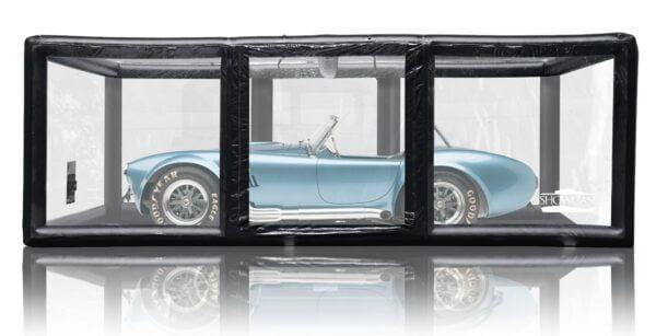 Store your Shelby Cobra like it deserves. The CarCapsule Indoor Showcase features your car while preserving it.