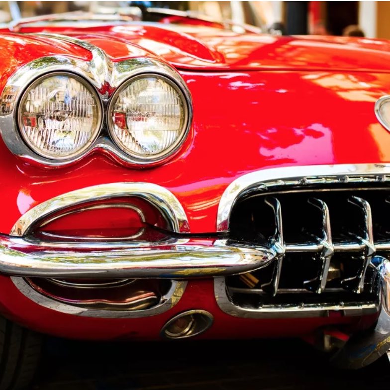 Closeup image of Corvette