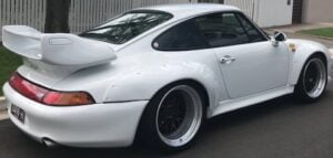 Porsche 993 GT2 performance specs winter storage parking spot