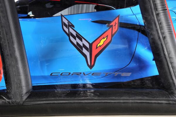 SC1 Corvette Car Cover logos